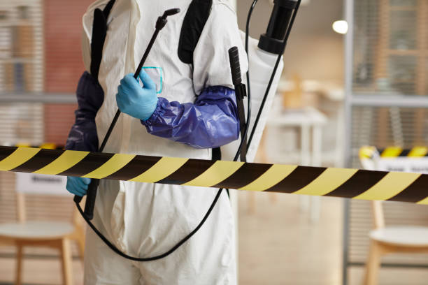 Professional Sewage Cleanup technician working in Nekoosa, WI